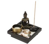 Portainciensos Zen de Buda Quemador de Aromas Decorativo para Meditación y Relajación en Interiores