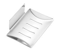 Portajabones sin Taladro Acero Inoxidable Autoadhesivo, Plato para jabón Autoadhesivo de Pared, Portajabones para Ducha, Soporte para jabón Montaje en Pared para baño, Cocina, balcón