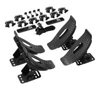 Portakayak Profesional para Techo 4 Uds. Soporte baca Kayak Embarcación Piragua Tabla Sup Tabla Surf