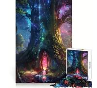 Portal a lo Desconocido Rompecabezas de 1000 Piezas para Adultos Rompecabezas Think Toy Home Disfruta de un Corte Fino Regalo de Santa Claus (50x75cm)