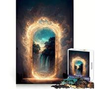 Portal a un Nuevo Universo para Adultos Rompecabezas de 1000 Piezas Juguete para ejercitar la Mente Diversión en Familia Corte de precisión Un Regalo Encantador (38x26cm)