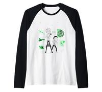 Portal de Aventuras galácticas de Rick y Morty Merch Camiseta Manga Raglan