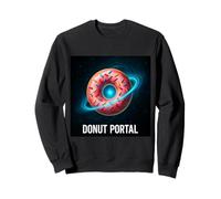 Portal de donas a través del Espacio cósmico Sudadera