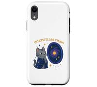 Portal de Gatos Cósmicos de Visión Interestelar Carcasa para iPhone XR