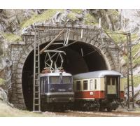 Portal De Túnel De Doble Vía (2) Escala HO/OO Busch 7027