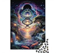 Portal del Tiempo cósmico Puzzles 1000 Piezas Serie Art Collection Juguete Educativo Adultos Y Niños A Partir De 12 Año 52x38cm/1000pcs