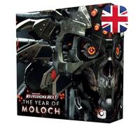 Portal Games | Neuroshima Hex 3.0 The Year of Moloch | Tactical Board Game, Asymmetric Armies, Post-Apocalyptic Strategy | 2 to 4 Players | 30-45 Minutes