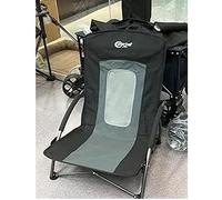 Portal Silla de playa plegable ligera silla de camping plegable baja tela transpirable soporta 150 kg silla plegable portátil con bolsa de transporte soporte para bebidas para playa, jardín