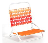 Portal Silla de playa plegable ligera silla de camping plegable pequeña silla plegable baja portátil 120 kg silla plegable para playa, jardín, senderismo