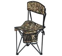 Portal Taburete de camping plegable con respaldo, asiento plegable portátil, silla pequeña para adultos, taburete emergente, asiento de viaje, alto, ligero, para senderismo, mochileros, festivales