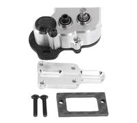 Portal Transmission Tiny Gearbox Ultra Lightweight Carbon Fiber Alloy Compact Design Smooth Operation for 1/10 RC Crawler LCG Chassis 3PCS