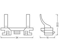 Portalámparas 64210DA04 OSRAM