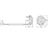 Portalámparas 64210DA05 OSRAM