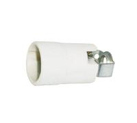 Portalámparas cerámico e-14 de 2a-250v electro dh. con soporte m10