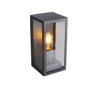 Portalámparas De Jardín Negra Wall Luz E27 Con de Fijación de Pared V-TAC VT-837 [EEK: Valor no aplicable]