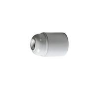 Portalámparas E-27 blanco, resistente y moderno. Ideal para una iluminación versátil, combina durabilidad con estilo, perfecto para cualquier ambiente.