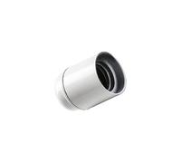 Portalámparas E27 de baquelita blanca, ideal para iluminación general y decorativa en hogares y oficinas.