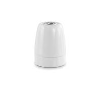 Portalámparas E27 de porcelana vintage 4A 250V blanco - Ideal para decoración retro y soporte de bombillas en diversos ambientes.