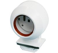 Portalámparas estanco para Tubo Fluorescente Tipo T8 Color Blanco Electro DH. 12.144/T8 8430552141630