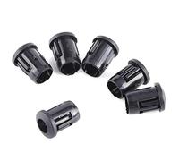 Portalámparas LED en Plástico Negro para Diodos Emisores de Luz, Soporte para Diodos LED de 3 mm 5 mm 8 mm 10 mm(5mm)