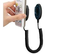 Portalámparas Magnético | Organizador De Llaves De Pared | Soporte para Mando de Ventilador de Techo con Cuerda de Resorte para Aula Dormitorio Garaje Techo