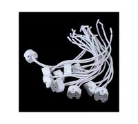 Portalámparas MR16 MR11 GU53 G4 con cable, conector de cerámica para halógeno, 12 V, 1-10 unidades