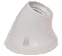 Portalámparas Zócalo Curvo - Estructura duradera, diseño estético; ideal para iluminación decorativa en interiores.