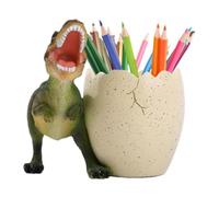 Portalápices con forma de huevo de dinosaurio, portalápices con forma de | Lindos organizadores de escritorio de
