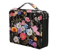 Portalápices de Colores - Estuche para rotuladores de Colores con 124 Ranuras con Cremallera | Soporte Multicapa para bolígrafos o marcadores de Acuarela, Caja de lápices para