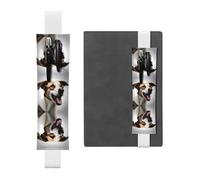 Portalápices de cuero con texto en inglés "LLKGOT the Dog is Growling", impresión para diarios de tapa dura, agendas, planificadores, bolsa de correa ajustable