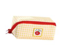 Portalápices de diseño con cremallera, bolsa de almacenamiento de bolígrafos de alta calidad, estuche de papelería, organizador de lápices para estudiantes y organizadores profesionales