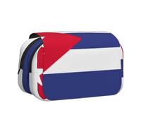 Portalápices de lona estampada, Bandera de Cuba, One Size