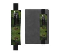 Portalápices de piel ajustable con diseño de insectos en hojas, para cuadernos, calendarios, tableta, banda elástica, marcapáginas y soporte para lápices