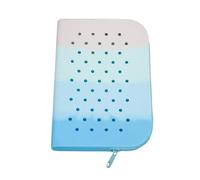 Portalápices de silicona - Estuche impermeable para lápices, bolsa ancha abierta | Organizador de papelería grande con acceso aerodinámico resistente al agua y fácil de usar, estuche para lápices de g