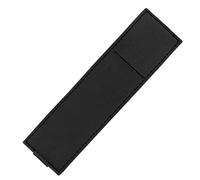 Portalápices elástico - Diarios - Estuche ajustable extraíble para escuela, viajes, planificador, lugar de trabajo, libro y diario de tapa dura, Black Double Pen, Refer to description, Unisex