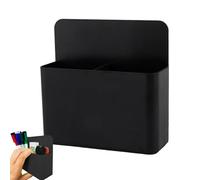 Portalápices magnético | Organizador de caja para lápices, soporte para bolígrafos de nevera con imanes fuertes, soporte para marcadores de borrado en para taquilla de tablero de refrigerador