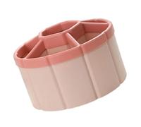 Portalápices, organizador de lápices con 6 bandas, caja de almacenamiento de lápices, suministros de oficina escolar para estudiantes, caja de almacenamiento de bolígrafos de escritorio de gran