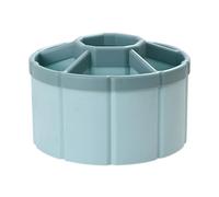 Portalápices, organizador de lápices con 6 bandas, caja de almacenamiento de lápices, suministros de oficina escolar para estudiantes, caja de almacenamiento de bolígrafos de escritorio de gran