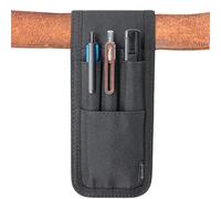 Portalápices para cinturón, Estuche para lápices, Funda para bolígrafo, Funda para cinturón, sostiene múltiples bolígrafos, Regla de 6 Pulgadas, 2 bolígrafos y un Marcador. Hecho de Telas duraderas,