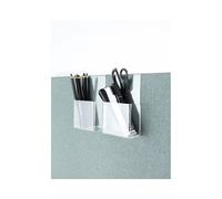 Portalápices para pared separadora acústica H x A x P 170 x 95 x 30 mm, plástico