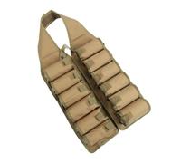 Portalatas Cerveza, Beer Holster Chaleco 12 Bolsillos Can Holder Bolsa con Inside Money Pocket Cinturón Soporte Bebida para Barbacoa Camping