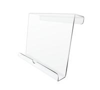 Portalibros De Acrílico: Soporte De Tableta Transparente, Soporte De Lectura Flexible, Para Abrazadera Compacta, Estructura De Montaje Duradera, Herramienta De Posicionamiento Del Dispositivo P
