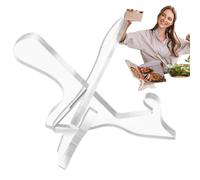 Portalibros de cocina transparente, soporte de acrílico transparente, soporte de almacenamiento para mesa, para cocina, hogar, biblioteca de oficina, marcos de fotos, libros interiores