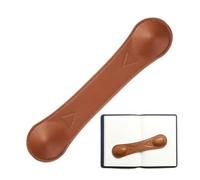 Portalibros de PU - Marcadores magnéticos lavables y portátiles para mantener las páginas abiertas | Soporte de lectura para libros de cocina, partituras musicales, novelas y manuales