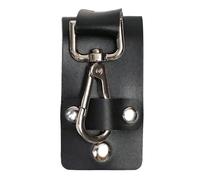 Portallaves de cinturón - 4 cm x 1,57 pulgadas | Llavero para hombre | Cordón de cuero | Llavero resistente | Para hombres, servicio, cartera, trabajo, seguridad, cumplimiento de la ley,