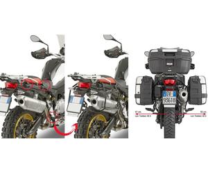 Portamaletas Lateral Givi PLR5127