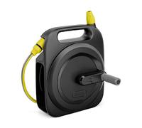 Kärcher Caja de manguera HBX 2.10 Compact, manguera de conexión de 5/16": 2 m, cómoda y rápida, desenrollado y desenrollado, incluye manguera de 10 m, color negro