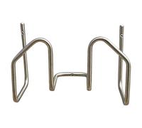 Portamangueras manual de pared Inox (Metal)