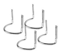 Portamartillo - 4 piezas Estuche en U Portaherramientas para martillo cinturón, accesorio de jardinería para electricistas, mazo de garaje, picadora, carpintería, llaves Palas Herramientas