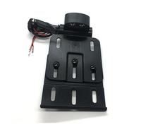PortaMatrícula para Breakthrough XL 1200 883 para X48 72 Señal Giro para Motocicleta Luz Plegable Montaje Lateral Marco para Matrícula Ajustable Placa Matrícula(Negro)